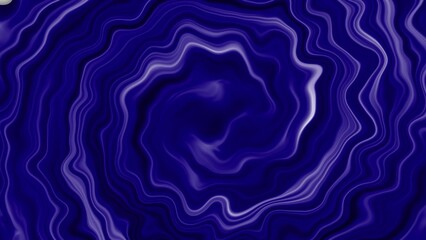 Abstract swirling pattern of deep blue and white flowing lines creating a mesmerizing visual effect
