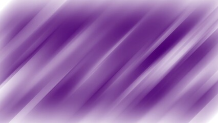 Abstract diagonal purple and white gradient lines with soft blur effect