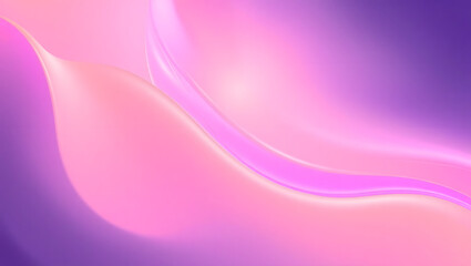 Delicate Waves of Soft Pink and Lavender An Abstract Gradient of Pastel Colors, perfect for modern and dreamy designs