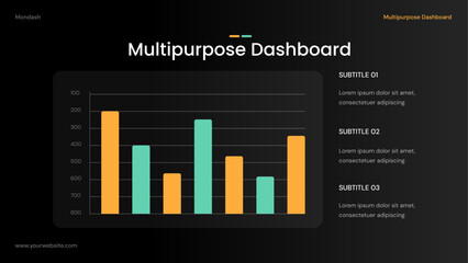 Multipurpose Dashboard Infographic
