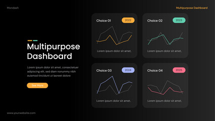 Multipurpose Dashboard Infographic