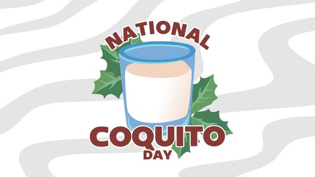 National Coquito Day with delicious coquito