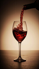 Experience the elegance of fine red wine with every pour – rich color, smooth texture, and timeless sophistication captured in one perfect glass.