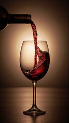 Experience the elegance of fine red wine with every pour – rich color, smooth texture, and timeless sophistication captured in one perfect glass.