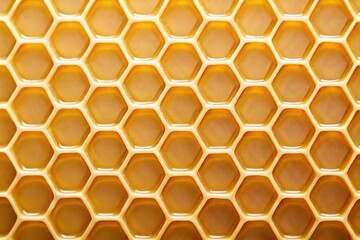 Close-up of honeycomb pattern, natural texture
