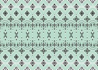vector seamless pattern,  seamless geometric pattern, absence, abstract, aesthetic, raditional Asian Wallpaper ,green fabric