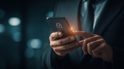 Mobile cybersecurity protection scene 