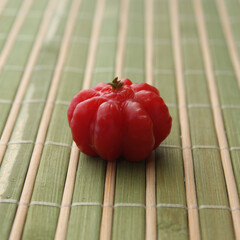"Pitanga" tropical fruit from Brazil