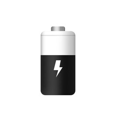 battery isolated on white background