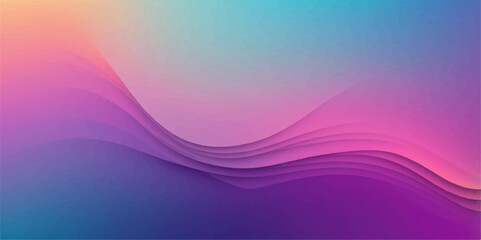 Abstract colourful background with swirling blue, pink, and purple lines creating a smooth, energetic wave design