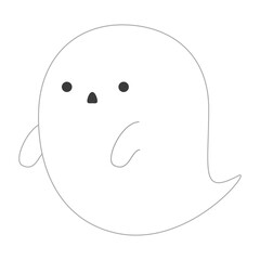 こわくない！かわいいハロウィンおばけ