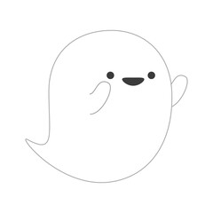 こわくない！かわいいハロウィンおばけ