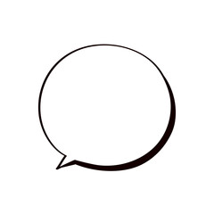 手描きのフキダシ