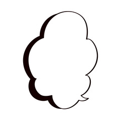 手描きのフキダシ