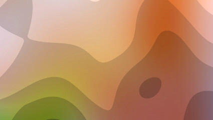 abstract orange and brown waves, noisy  background, set for Banner and cover design

