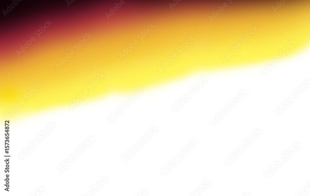 Aufkleber colorful blurred abstract dark orange background with smooth waves and glowing lines in motion, grad