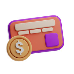 Digital Wallet with Coin Icon