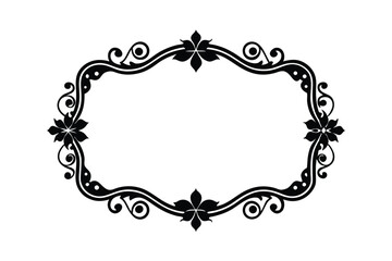 Traditional Alpana borders and frames intricate design vector art illustration