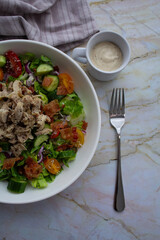 Salade Repas au Poulet Grill&eacute;