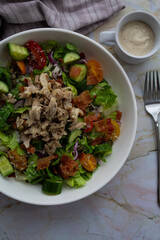 Salade Repas au Poulet Grill&eacute;