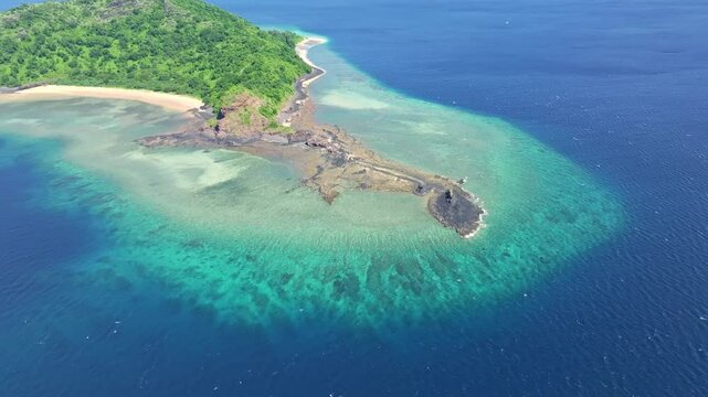 Comoros - Moheli - Ouenefou - zoom on the peninsula