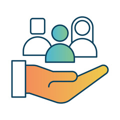 Inclusivity – Diverse Group Representing Equal Access, Representation, and Fairness in AI System Design and Technology Development on Transparent Background. 