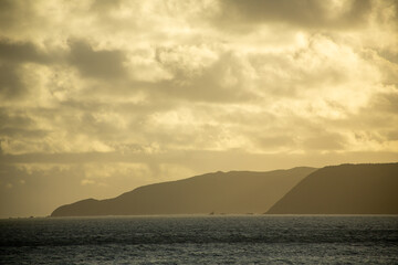 奄美大島の夏の夕景。