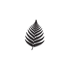 Fern Leaf Silhouette – Botanical Elegance, Natural Texture & Minimalist Charm