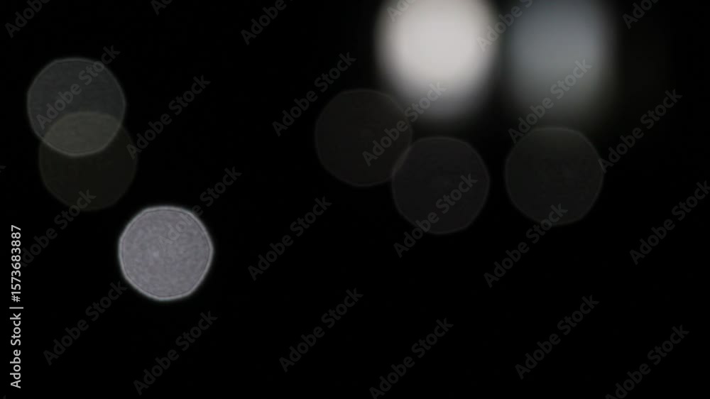 Poster abstract bokeh light background video creates a soft blur effect texture