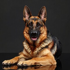 Fototapeta premium German Shepherd portrait (2)
