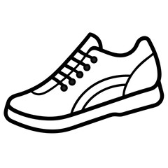 sport shoe isolated on white