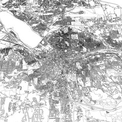 Fototapeta premium 3D illustration of city and urban in Syracuse New York USA