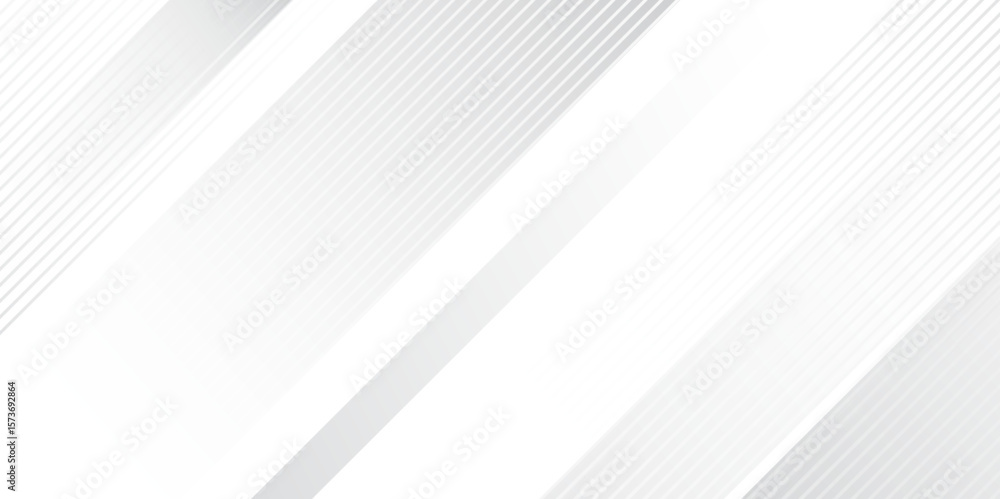 Poster abstract white and grey gradient overlay texture shiny line background. modern elegant stylish backg