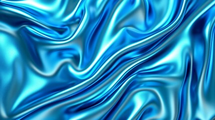 Fototapeta premium Metallic Luster on Wrinkled Surface