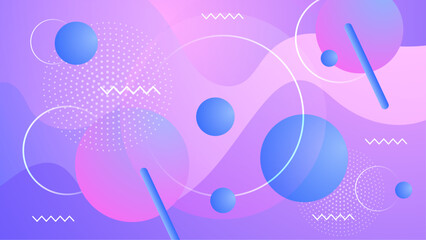 Abstract purple and blue circles design, suitable for modern backgrounds, digital art projects, and creative graphic design concepts.