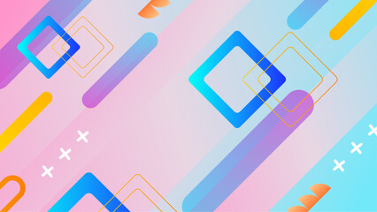 Colorful abstract geometric shapes suitable for backgrounds, digital art, web design, packaging, branding, and modern graphic projects.