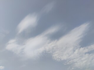 blue sky with clouds
