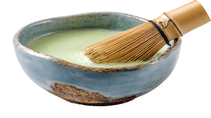 Ceremonial Japanese Matcha in Minimalist Style