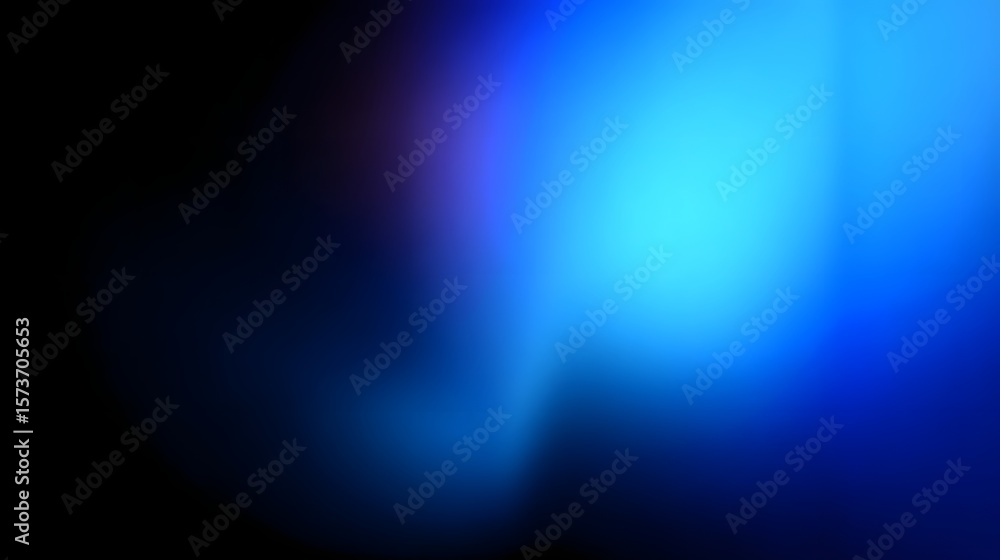 Poster a captivating abstract background featuring a smooth transition from deep black to vibrant electric 
