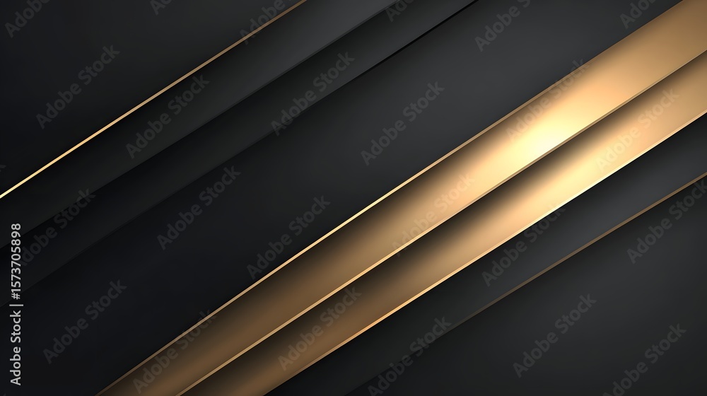 Poster elegant and premium minimal background featuring smooth diagonal shadow lines in contrasting black a