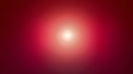 Obraz premium Vibrant moody red gradient with a subtle captivating glow at the center creating an abstract minimalist and atmospheric composition