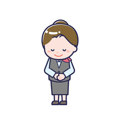 販売員／ななめ／女性 08