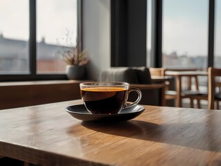 Fototapeta premium dark tea, cup of tea, cup of black tea, cup of dark tea