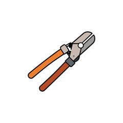 Allen key set for mechanic tool collection and coloring book Line Art Vector Illustration