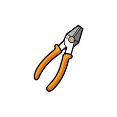 Grease gun for mechanic tool drawing and coloring book concept Line Art Vector Illustration