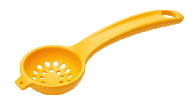 Yellow Plastic Egg Separator Kitchen Tool.