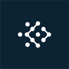 vector logo of initial C