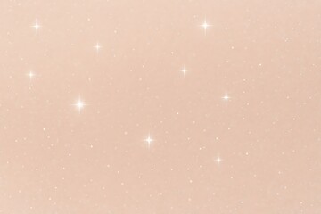 Fototapeta premium Soft Pink Sky with Sparkling Stars Celestial Background,