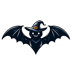 Black Halloween Bat Element Pattern