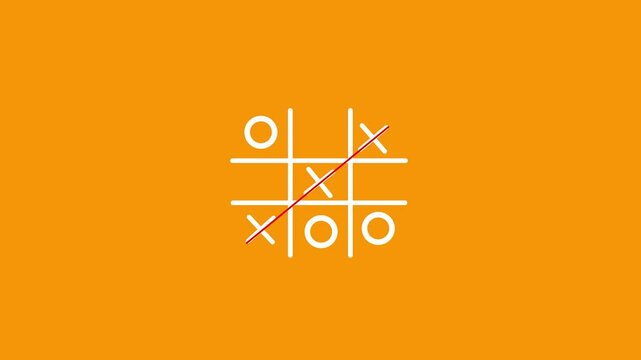 Game tic tact toe icon.